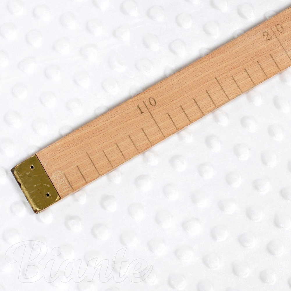 Dětská látka Minky 3D puntíky MKP-033 Sněhově bílá - šířka 150 cm - detail 5 - Biante.cz