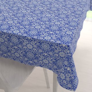 Dekorační obdélníkový ubrus PML-100 Modro-bílý lidový ornament - Biante.cz