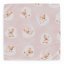 Dětský bavlněný šátek Sandra SA-743 Spící medvídci na obláčcích na světle růžovém - detail 2 - Biante.cz