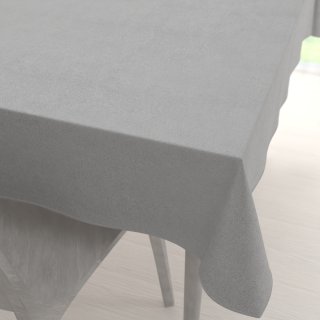 Obdélníkový ubrus/imitace broušené kůže Alcantara ALC-020 Světlý béžovošedý - Biante.cz