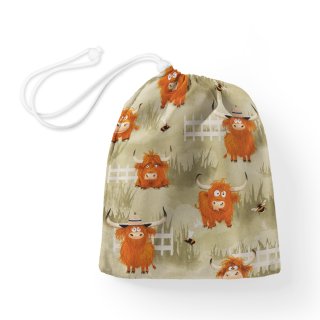 Bavlněný pytlík/sáček na přezůvky Sandra SA-612 Býčci na pastvě na zeleném - Biante.cz Bavlněný pytlík/sáček na přezůvky Sandra SA-612 Býčci na pastvě na zeleném - Biante.cz