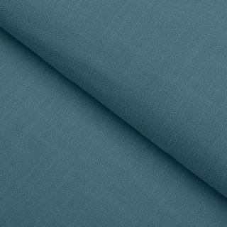 Ľanová látka LEN-024 Petrolejovo modrá - metráž šírka 140 cm - detail 2 - Biante.sk