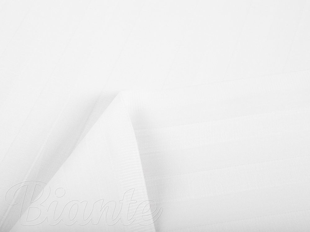 Damašek Atlas Gradl bílý - proužky 1 cm DM-010 - metráž šířka 300 cm - detail 3 - Biante.cz Damašek Atlas Gradl bílý - proužky 1 cm DM-010 - metráž šířka 300 cm - detail 3 - Biante.cz