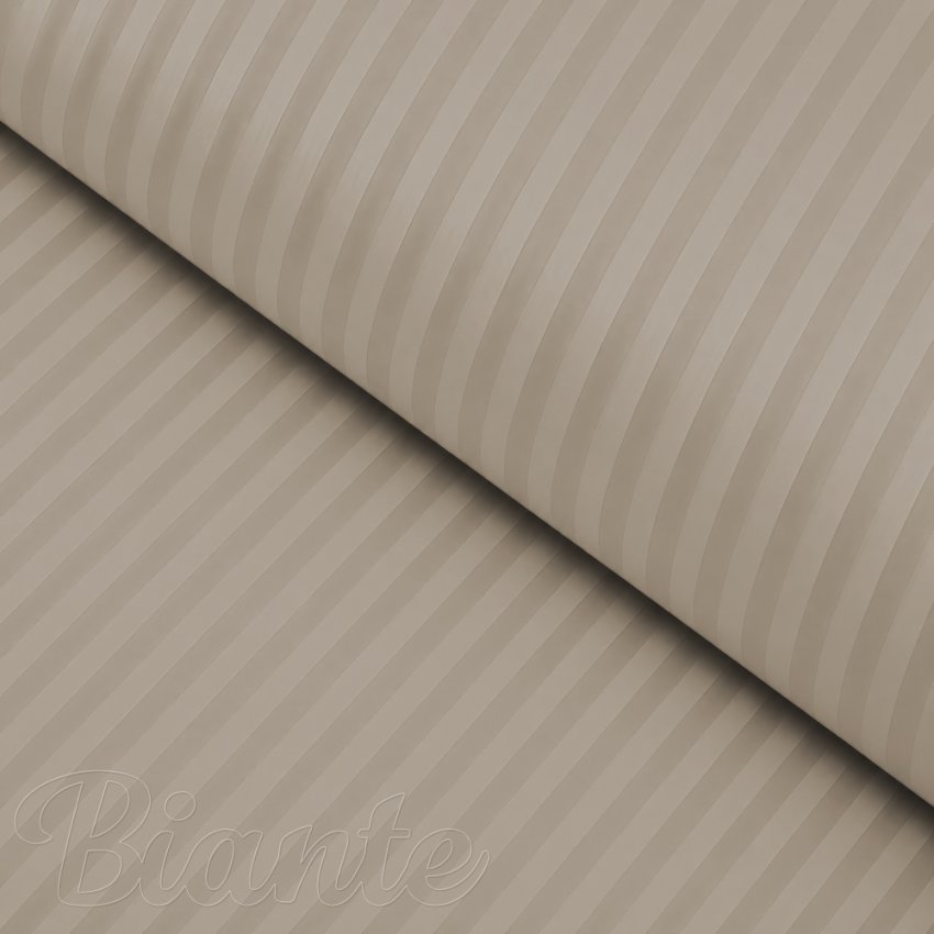Damašek Atlas Gradl latte - proužky 1 cm DM-022 - metráž šířka 300 cm - Biante.cz