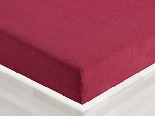 Froté napínacie prestieradlo FR-010 Vínové - Biante.sk Froté napínacie prestieradlo FR-010 Vínové - Biante.sk