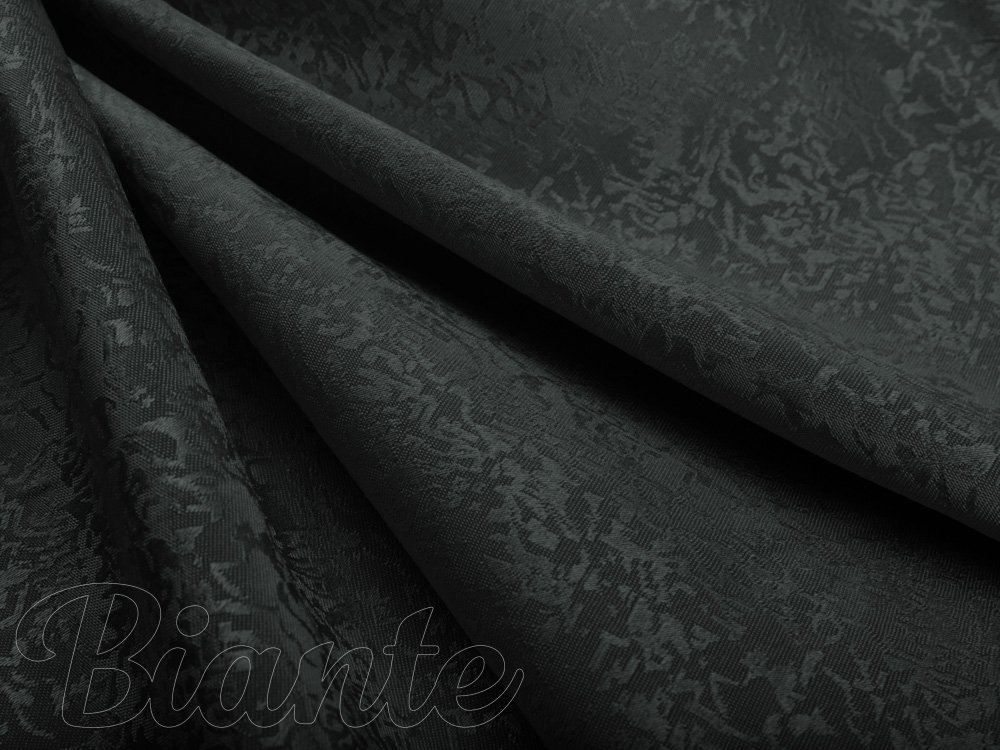 Teflonová látka na ubrusy TF-046 Venezia černá - šířka 320 cm - detail 2 - Biante.cz Teflonová látka na ubrusy TF-046 Venezia černá - šířka 320 cm - detail 2 - Biante.cz