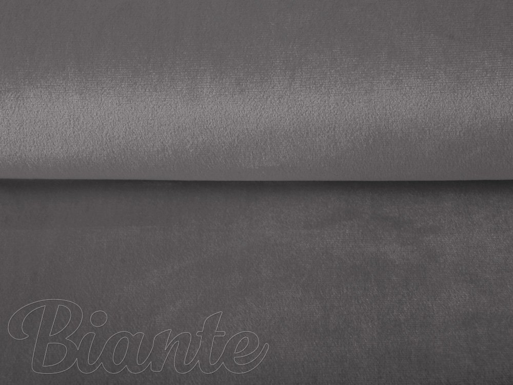 Sametová látka Velvet Premium SVP-017 Tmavě šedá - šířka 145 cm a 280 cm - detail 2 - Biante.cz Sametová látka Velvet Premium SVP-017 Tmavě šedá - šířka 145 cm a 280 cm - detail 2 - Biante.cz