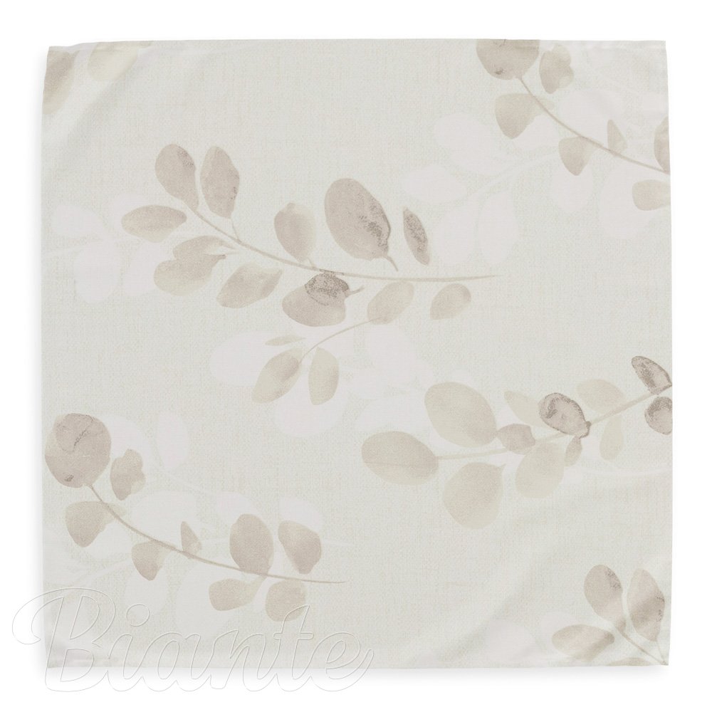 Bavlněný šátek Sandra SA-681 Eukalyptové listy na světlém pastelově zeleném - detail 2 - Biante.cz