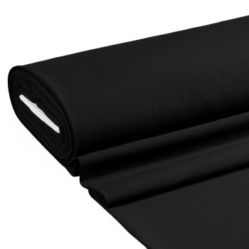 Dekorační jednobarevná látka Rongo RG-014 Černá - šířka 150 cm - detail 1 - Biante.cz