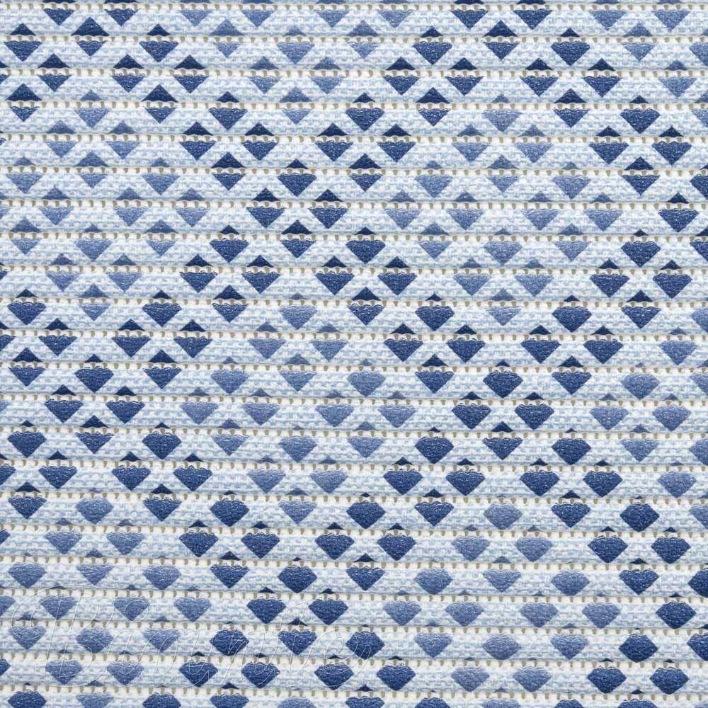 Koupelnová pěnová rohož / předložka PRO-087 Drobná modrá mozaika - metráž šířka 65 cm - detail 3 - Biante.cz
