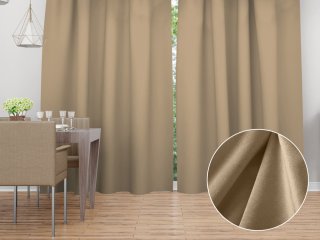 Sametový závěs Velvet Premium SVP-045 Kávově béžový - šířka 270 cm - Biante.cz