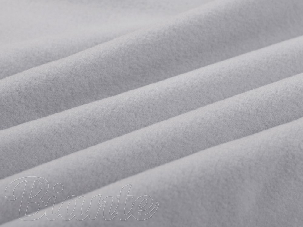 Polar fleece antipilling PF-014 Sivý – metráž š. 150 cm - detail 5 - Biante.sk Polar fleece antipilling PF-014 Sivý – metráž š. 150 cm - detail 5 - Biante.sk