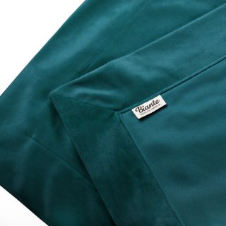 Sametový přehoz/běhoun na postel Velvet Premium SVP-025 Petrolejový - detail 1 - Biante.cz