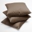 Sametový povlak na polštář Velvet Premium SVP-005 Světle hnědý - detail 1 - Biante.cz