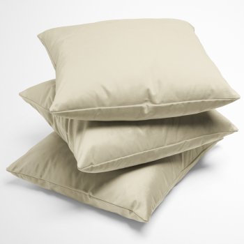 Sametový povlak na polštář Velvet Premium SVP-003 Smetanový 40x40 cm - SKLADEM