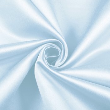 Látka polyesterový satén LUX-062 Světle modrá - šířka 150 cm - detail 1 - Biante.cz