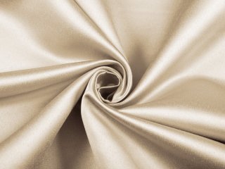 Látka polyesterový satén LUX-016 Latte - šířka 150 cm - detail 1 - Biante.cz Látka polyesterový satén LUX-016 Latte - šířka 150 cm - detail 1 - Biante.cz