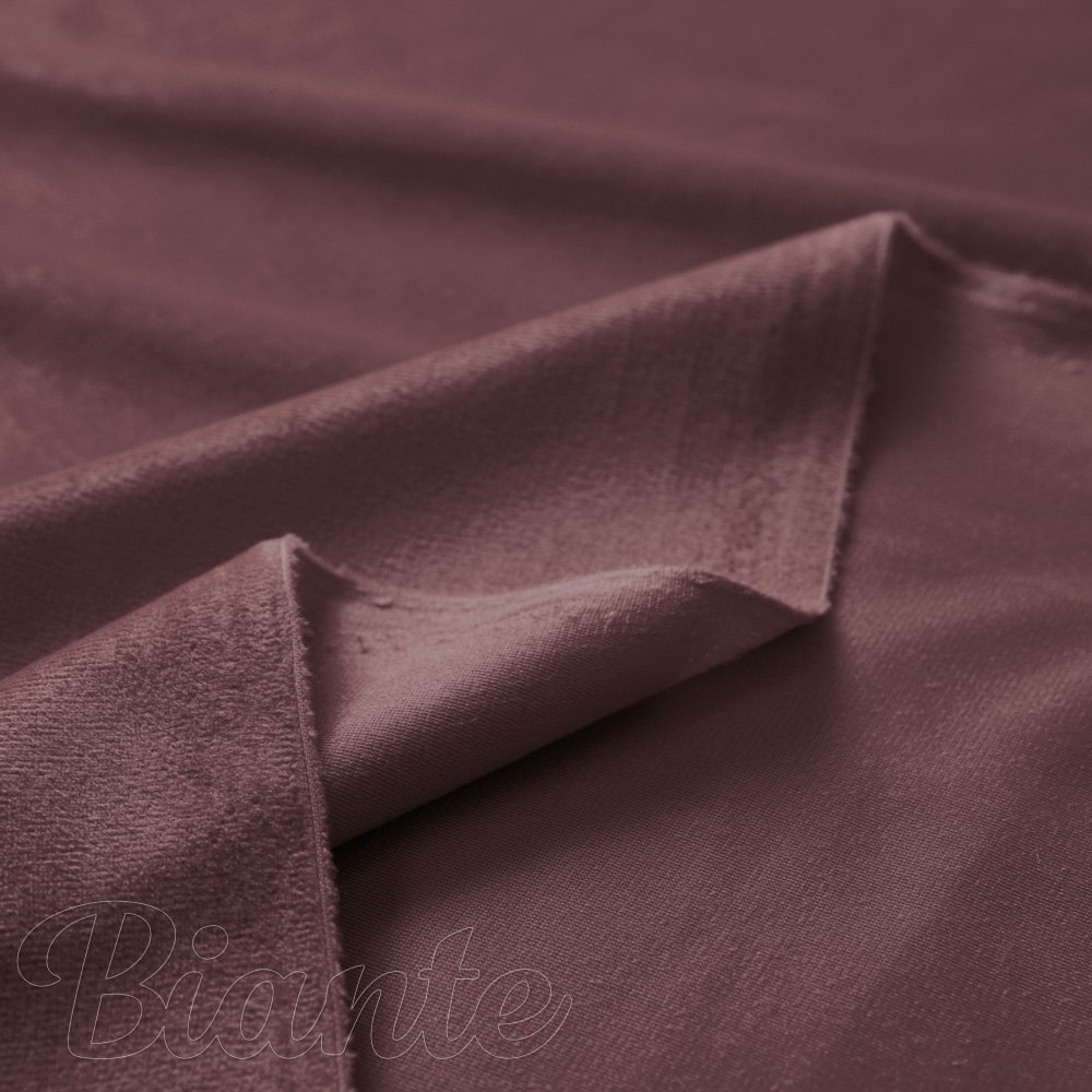 Sametová látka Velvet Premium SVP-019 Hnědofialová - šířka 280 cm - detail 5 - Biante.cz