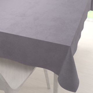 Velký sametový obdélníkový ubrus Velvet Premium SVP-013 Šedý - Biante.cz