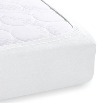 Froté napínací prostěradlo na vysokou matraci FR-031 Bílé - detail 1 - Biante.cz Froté napínací prostěradlo na vysokou matraci FR-031 Bílé - detail 1 - Biante.cz