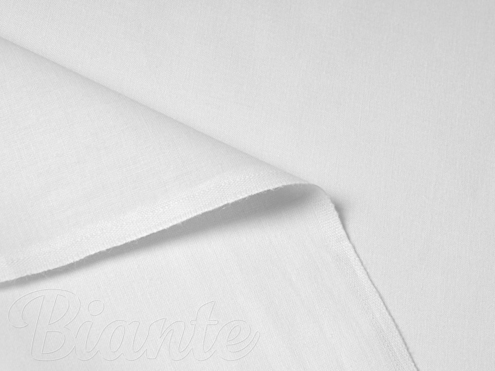 Bavlněná látka/plátno Moni MO-039 Bílá - šířka 150 cm a 300 cm - detail 1 - Biante.cz Bavlněná látka/plátno Moni MO-039 Bílá - šířka 150 cm a 300 cm - detail 1 - Biante.cz