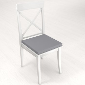 Čtvercový podsedák Rongo RG-068 Šedý - 38x38x3 cm - detail 1 - Biante.cz Čtvercový podsedák Rongo RG-068 Šedý - 38x38x3 cm - detail 1 - Biante.cz
