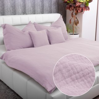 Mušelínové posteľné obliečky Nature MSN-021 Bledo fialové - Biante.sk Mušelínové posteľné obliečky Nature MSN-021 Bledo fialové - Biante.sk