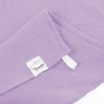 Mušelínová utěrka MSN-100 Fialová lila - sada 3 ks - detail 1 - Biante.cz Mušelínová utěrka MSN-100 Fialová lila - sada 3 ks - detail 1 - Biante.cz