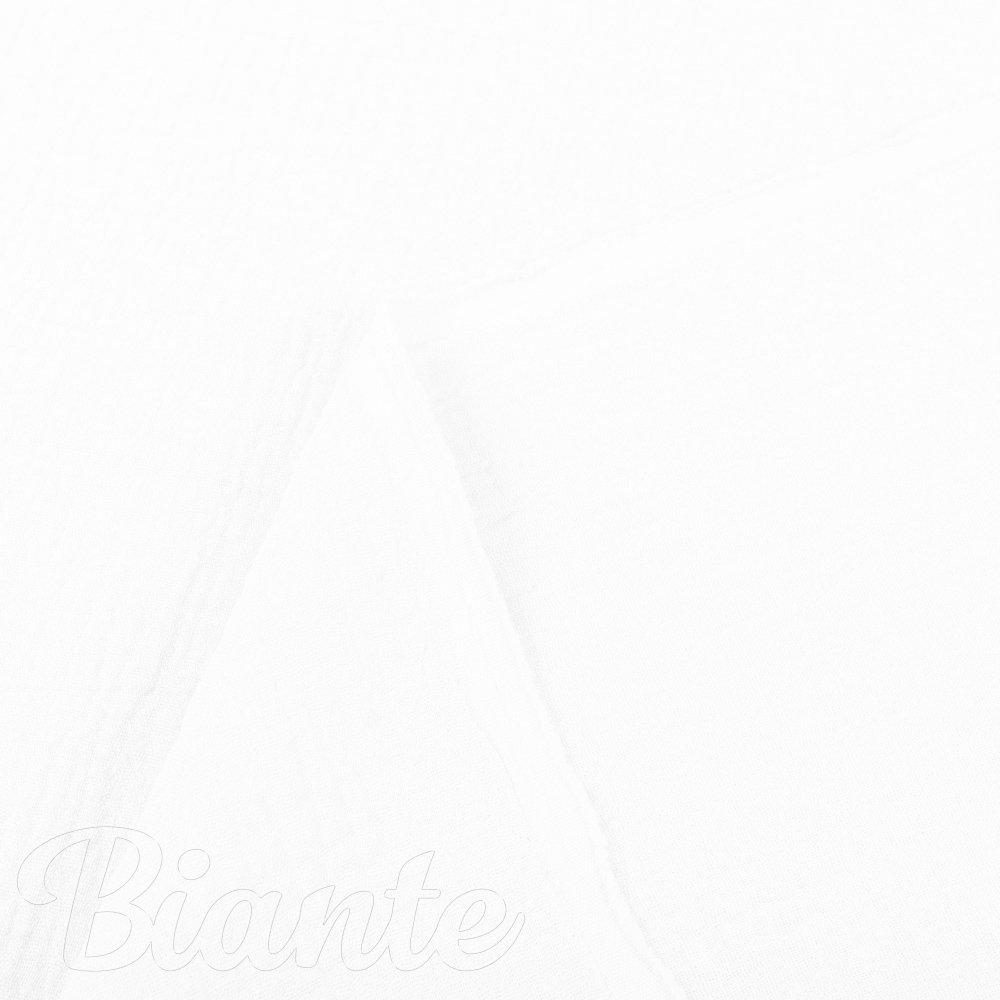 Mušelín dvojitá gázovina MSN-079 Snehově bílá - metráž šířka 140 cm - detail 3 - Biante.cz