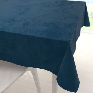 Sametový čtvercový ubrus Velvet Premium SVP-028 Petrolejově modrý - Biante.cz