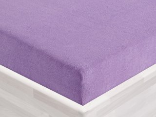 Froté napínacie prestieradlo FR-012 Levanduľové - Biante.sk Froté napínacie prestieradlo FR-012 Levanduľové - Biante.sk