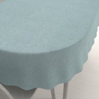 Dekorační oválný ubrus BKW-212 Mátově zelený žíhaný - Biante.cz Dekorační oválný ubrus BKW-212 Mátově zelený žíhaný - Biante.cz