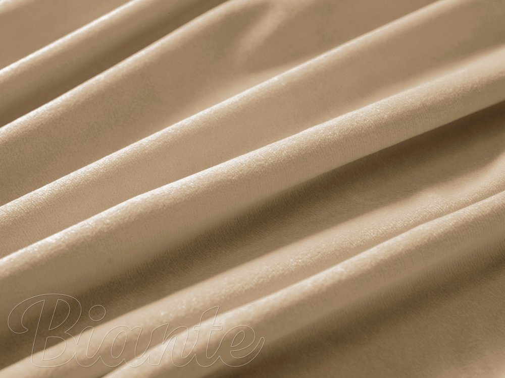 Sametová látka Velvet Premium SVP-006 Pískově béžová - šířka 280 cm - detail 4 - Biante.cz Sametová látka Velvet Premium SVP-006 Pískově béžová - šířka 280 cm - detail 4 - Biante.cz