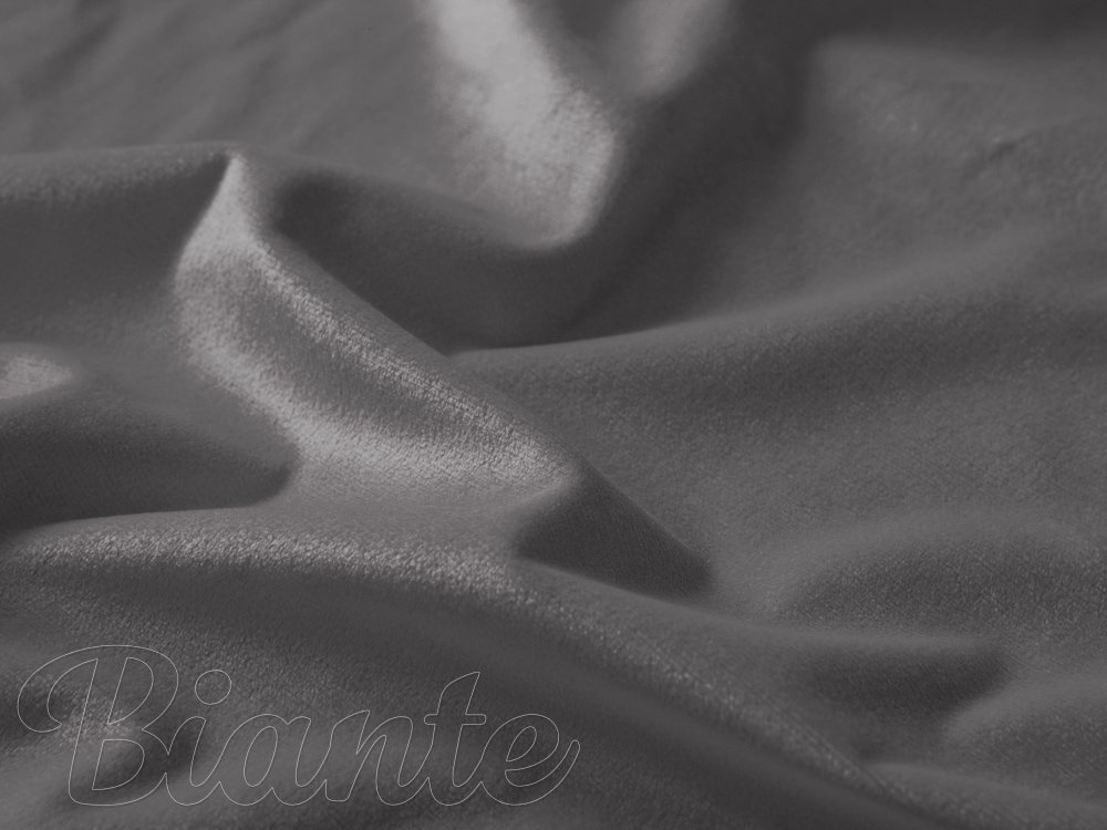 Sametová látka Velvet Premium SVP-017 Tmavě šedá - šířka 145 cm a 280 cm - detail 3 - Biante.cz Sametová látka Velvet Premium SVP-017 Tmavě šedá - šířka 145 cm a 280 cm - detail 3 - Biante.cz