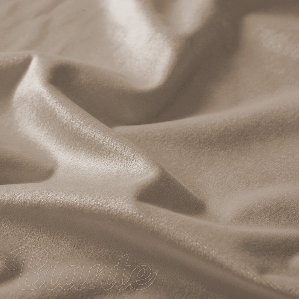 Sametová látka Velvet Premium SVP-042 Béžovohnědá - šířka 280 cm - detail 3 - Biante.cz