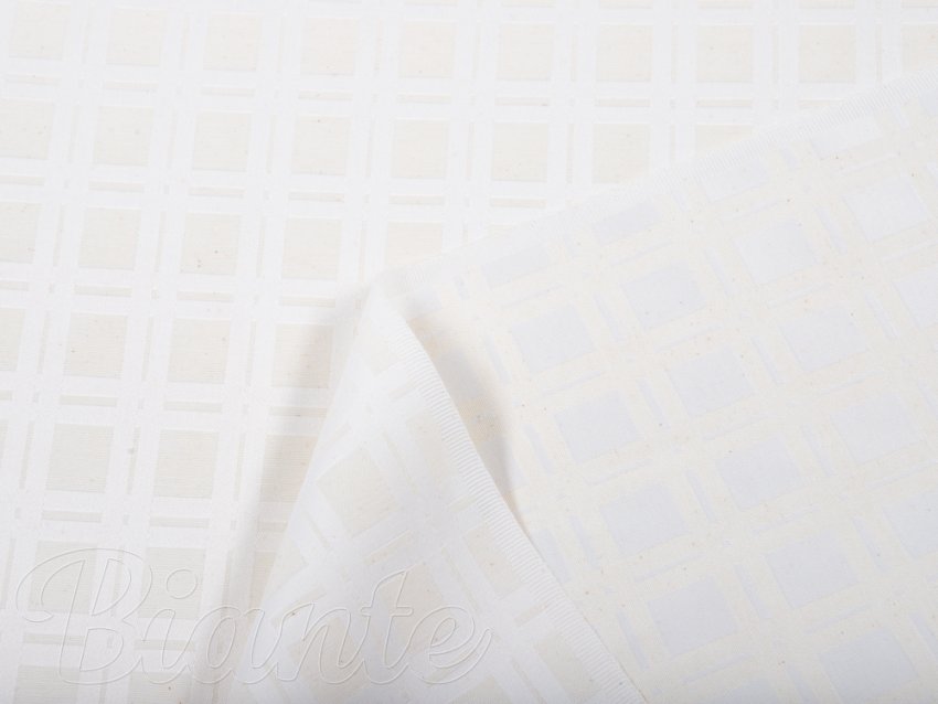 Dekoračná látka BM-002 Káro na režnom - šírka 140 cm - detail 2 - Biante.sk