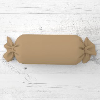 Polštář válec bonbon Rongo RG-040 Kávově hnědý - Biante.cz