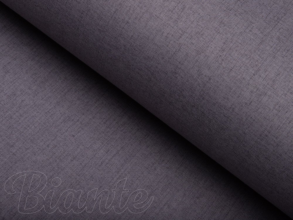 100% zatemňovací látka Blackout BKW-202 Tmavě šedá žíhaná - šířka 140 cm - detail 1 - Biante.cz