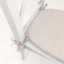 Oblý podsedák BKW-205 Režný žíhaný - 39x37x3 cm - detail 1 - Biante.cz