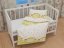 Dětské bavlněné povlečení do postýlky Sandra SA-594 Baby sovy zelené - detail 1 - Biante.cz