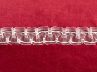 Řasící stuha RS-009 cik-cak - šířka 5 cm - řasení 1:2,5 - Biante.cz
