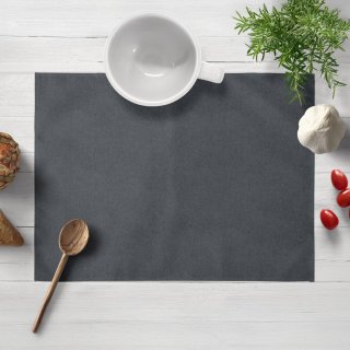 Prestieranie na stôl/imitácia brúsenej kože Alcantara ALC-016 Antracitovo sivé - Biante.sk