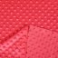 Dětská látka Minky 3D puntíky MKP-019 Jahodová červená - šířka 150 cm - detail 3 - Biante.cz