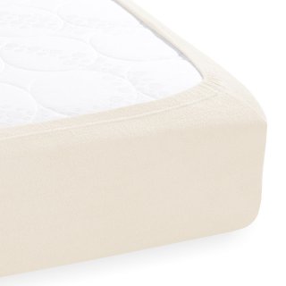 Froté napínacie prestieradlo FR-002 Smetanové - detail 1 - Biante.sk
