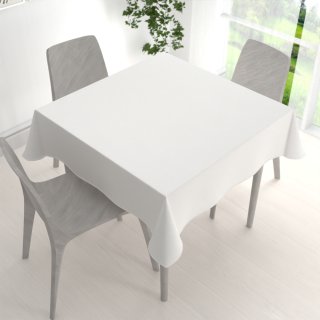 Dekorační čtvercový ubrus BKW-201 Slonová kost žíhaná - detail 1 - Biante.cz