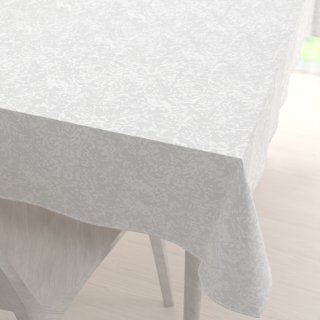 Velký teflonový obdélníkový ubrus TF-032 Venezia bílý - Biante.cz