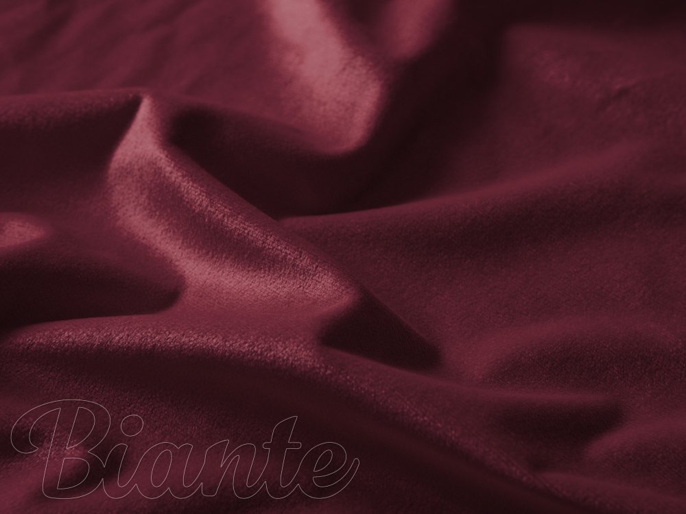 Sametová látka Velvet Premium SVP-010 Tmavě vínová - šířka 145 cm a 280 cm - detail 3 - Biante.cz Sametová látka Velvet Premium SVP-010 Tmavě vínová - šířka 145 cm a 280 cm - detail 3 - Biante.cz