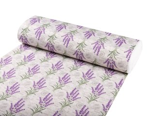 Dekorační látka PM-033 Provence levandule - šířka 150 cm - detail 1 - Biante.cz Dekorační látka PM-033 Provence levandule - šířka 150 cm - detail 1 - Biante.cz