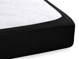 Froté napínacie prestieradlo FR-030 Čierne - detail 1 - Biante.sk Froté napínacie prestieradlo FR-030 Čierne - detail 1 - Biante.sk