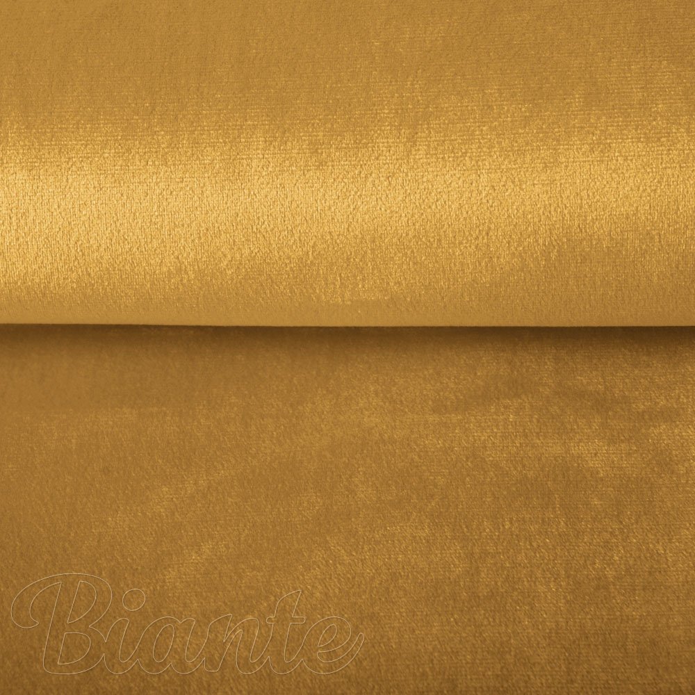 Sametová látka Velvet Premium SVP-047 Hořčicová - šířka 145 cm - detail 2 - Biante.cz